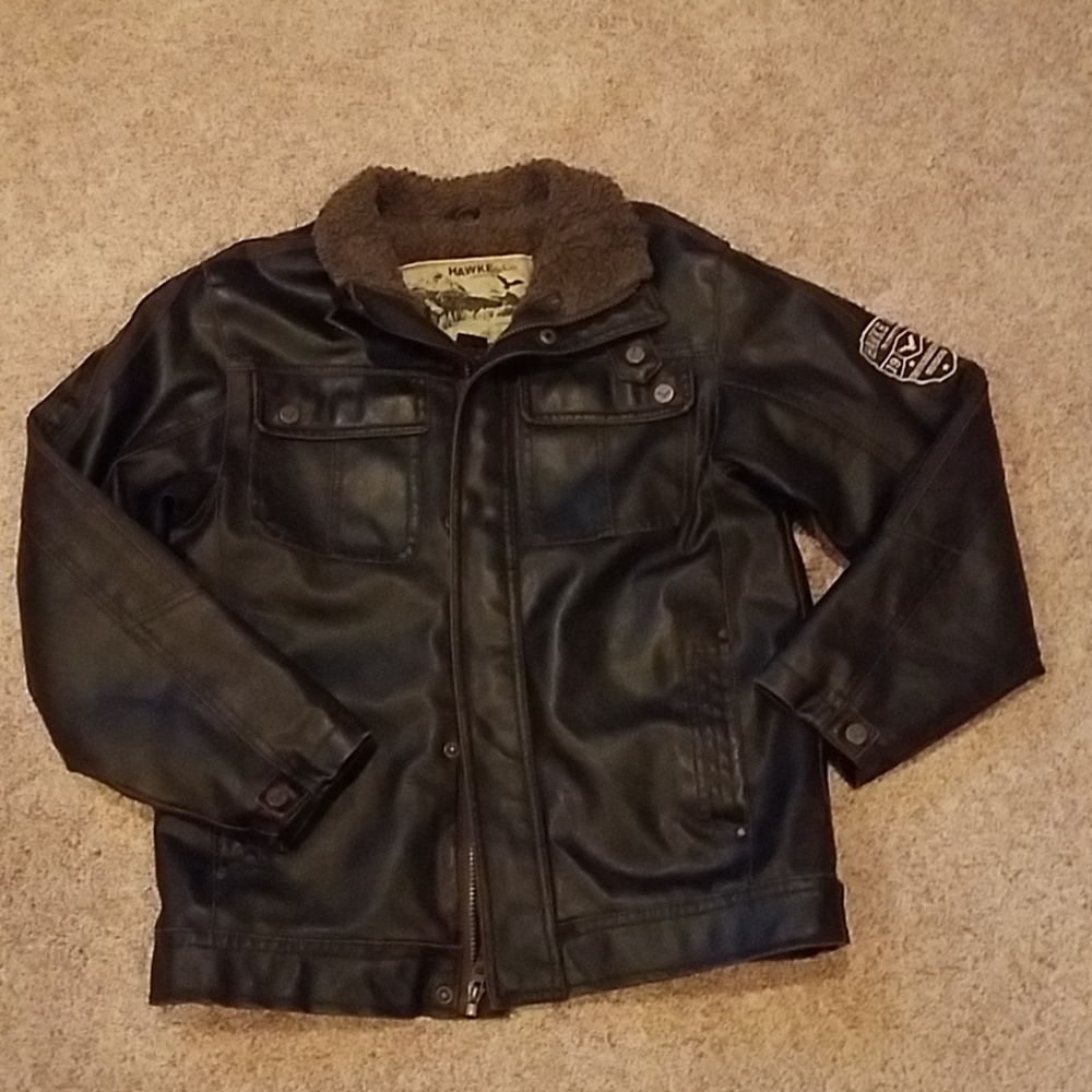 Faux Leather Jacket